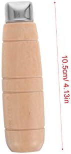 2 Set Reversible Solid-Wood Kitchen Knife Holder with Ergonomic Design