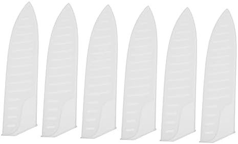 LABRIMP 6-Piece Sturdy Plastic Knivesurface Protector Set for Chef knives