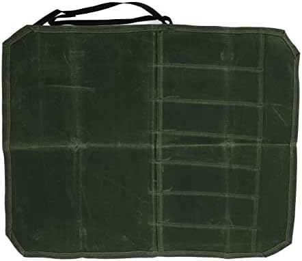 Kuuleyn Professional Kitchen Knife Roll Bag Green