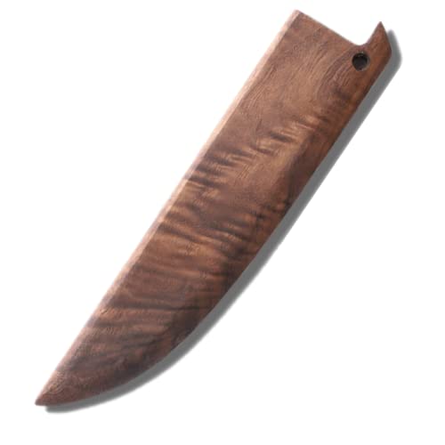 Aibote Handmade Black Walnut Magnetic Knife Sheath 5 Inch