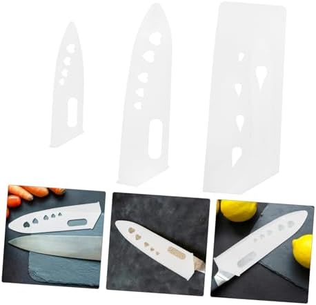 BrightFufu Protective Knife Sleeve 3-Piece Kitchen Knife Case