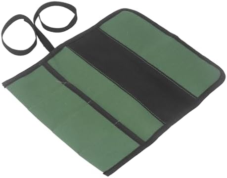 Secure Durable 4-Pocket Knife Roll Bag