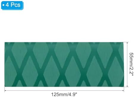 Heat Shrink Peel-Back Non-Slip Knife Sleeve 4-Pack Green