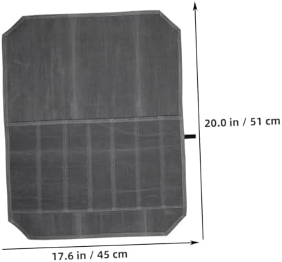Large Capacity Canvas Storage Bag for Chef Knives