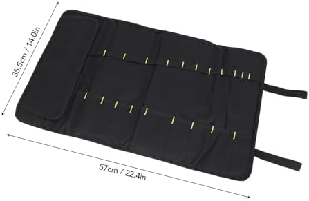 Dussdote 20-Slot Knife Organizing Bag