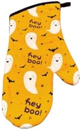 Glowing Halloween Kitchen Hand Dish Towel Set 2x