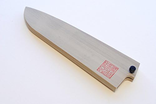 Premium Saya Cover for Santoku Knives with Natural Magnolia Wood Protection