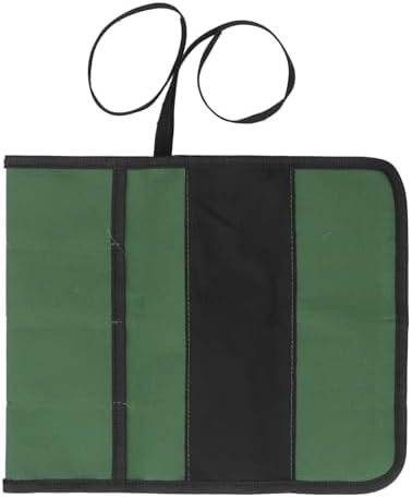 Secure Durable 4-Pocket Knife Roll Bag
