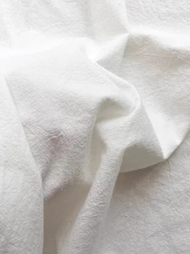 Off-White 55x78 Cotton TableclothversatileelegantfestivalpicnicceremonyDIY projectCottonMachine WashableElegant Setting