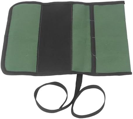Secure Durable 4-Pocket Knife Roll Bag