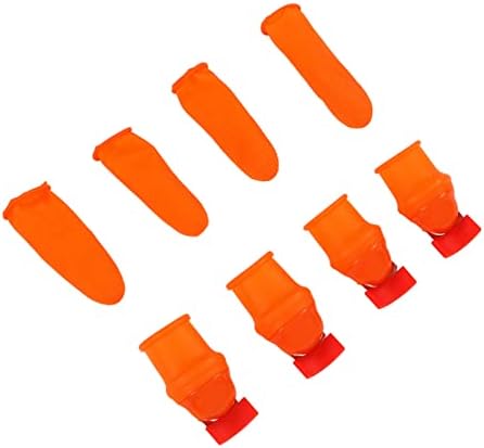 Ergonomic Silicone Thumb Knife Holder with Pepper Guard for Flat Knives