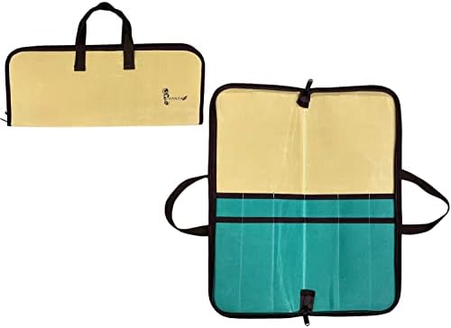HANAKO 19 Long Waxed Canvas Zippered Knife Bag Gift