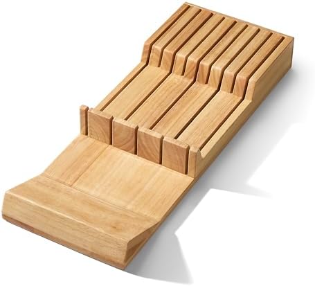 In-Drawer Knife Block Organizer