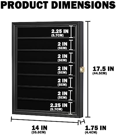 DisplayGifts Folding Pocket Knife Display Case