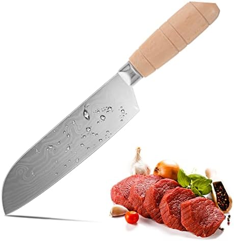 2 Set Reversible Solid-Wood Kitchen Knife Holder with Ergonomic Design