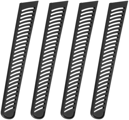 uxcell 4Pcs Black Knife Edge Guards for 95 Kitchen Knives