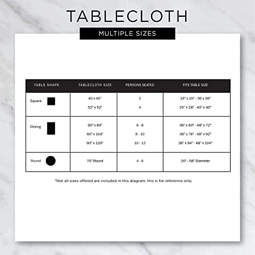 Elegant French Stripe Tablecloth 60x104_taupeBlack