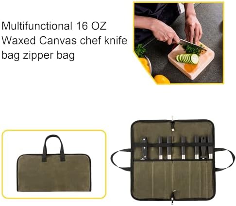 Sturdy Heavy-Duty Knife Roll Bag for Durable Storage