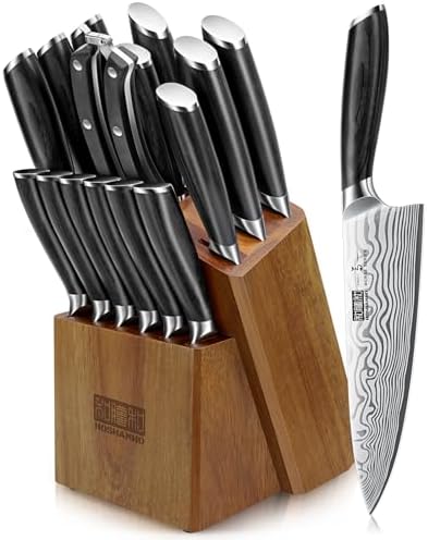 Hoshanho 16-Piece Knife Set