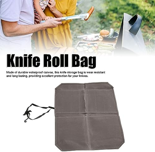Durable Canvas Knives Organizer