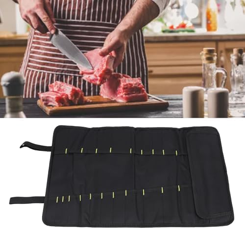 Dussdote 20-Slot Knife Organizing Bag