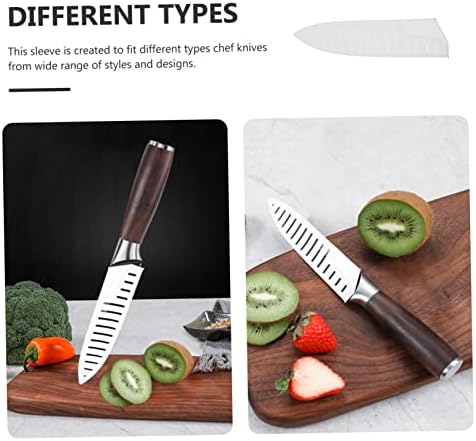 LABRIMP 6-Piece Sturdy Plastic Knivesurface Protector Set for Chef knives