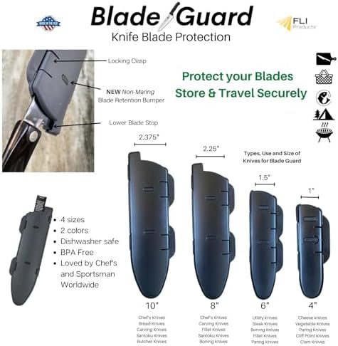 Blade Guard Knife Blade Protection Set 4in 6in 8in 10in