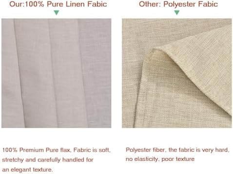 Durable Rustic 100 Linen Tablecloth