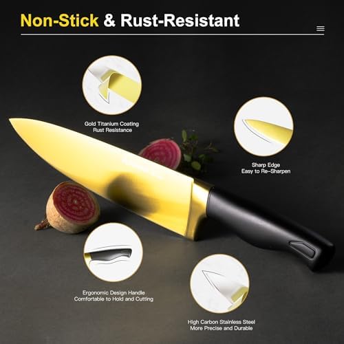 German stainless steel knife set