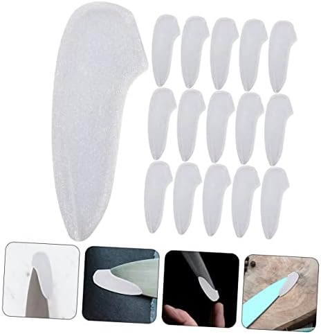 LABRIMP 50 Pcs Knives Tip Covers Guard Set Plastic White