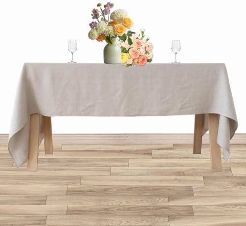Durable Rustic 100 Linen Tablecloth