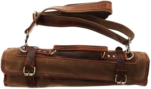 MEAT Leather Knife Rollup