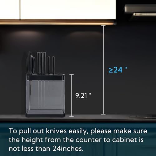 KITCHENDAO XL Universal Knife Block Holder