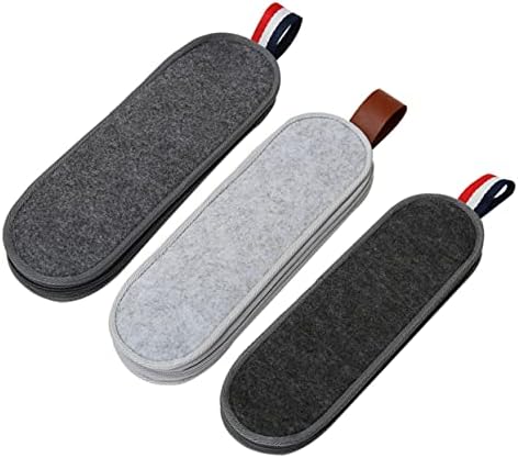 SHOWERORO Felt Cloth Knives Bag for Camping and Picnic Storage