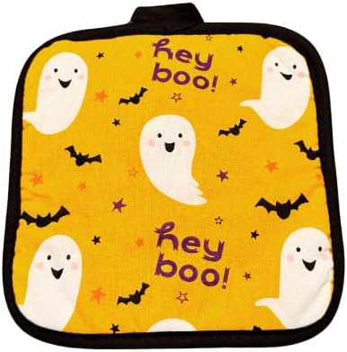 Glowing Halloween Kitchen Hand Dish Towel Set 2x