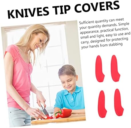 40-Piece Plastic Knife Tip Covers - Safe Protection for Your Knives