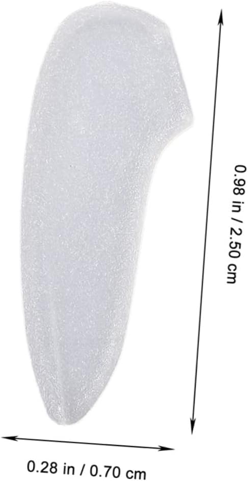 LABRIMP 50 Pcs Knives Tip Covers Guard Set Plastic White