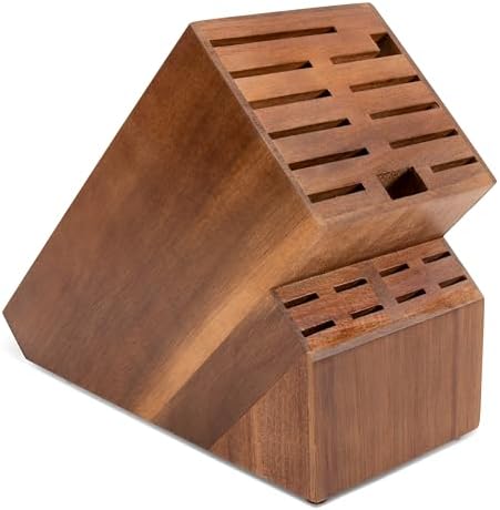 Organize Your Kitchen with ease - 20-Slot Knife Block Storage