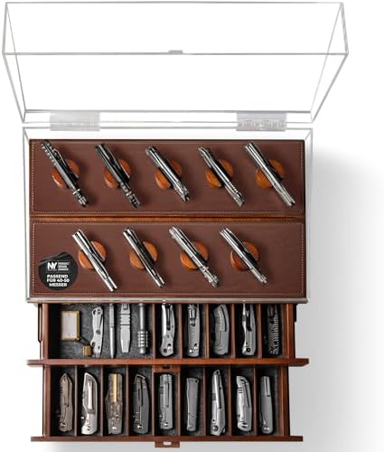 Premium 50-Knives Workflow Display Case