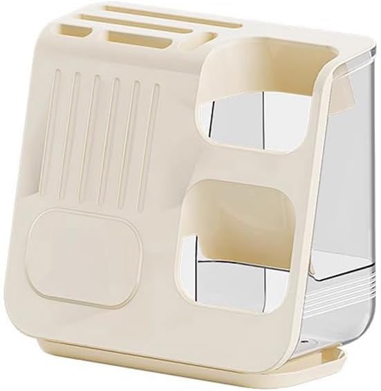 Vilemoon Kitchen Storage Racks with Knife Holder and Drain Tray