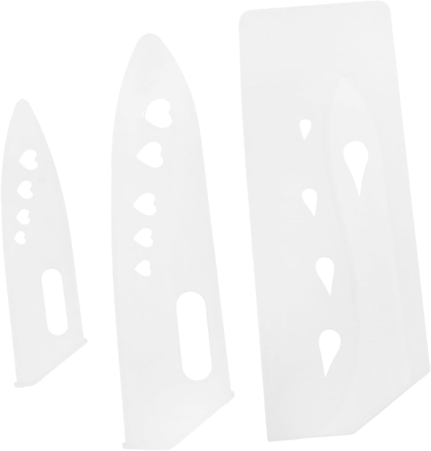 BrightFufu Protective Knife Sleeve 3-Piece Kitchen Knife Case