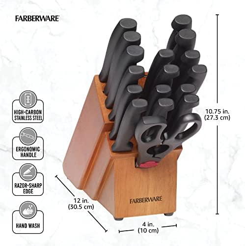 Farberware Never Needs Sharpening Knives Set