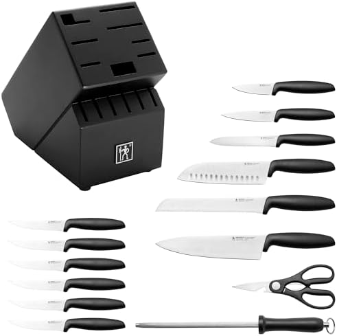 HENCKELSSilver Symmetry 15-Piece Knife Block Set