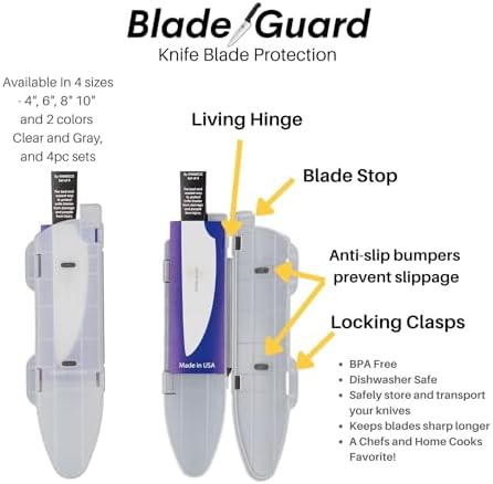 Oma Guard Kitchen Knife Protector Set BPA-Free dishwasher safe 4PK