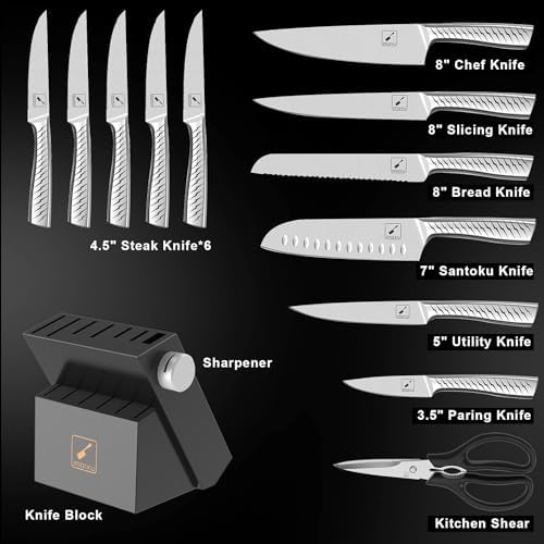 High-Quality 14-Piece Knife Set for Professional Use