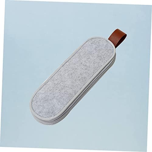 SHOWERORO Felt Cloth Knives Bag for Camping and Picnic Storage