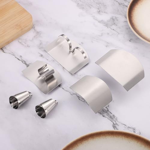 Stainless Steel Finger Protectors 4PCS 2PCS Single Double-Finger Protection