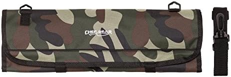 Ergo Chef Roll Bag Premium Kitchen Knives Utensils Organizer with Durable Features