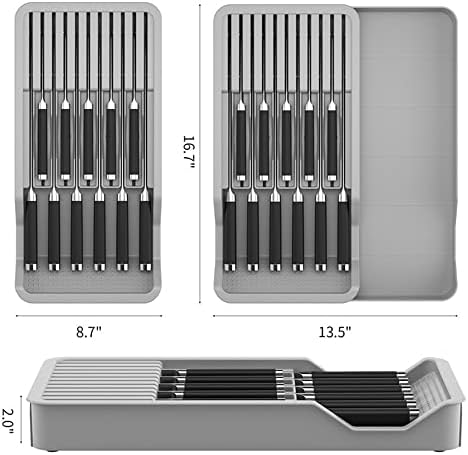 RIIPOO Expandable Knife Organizer