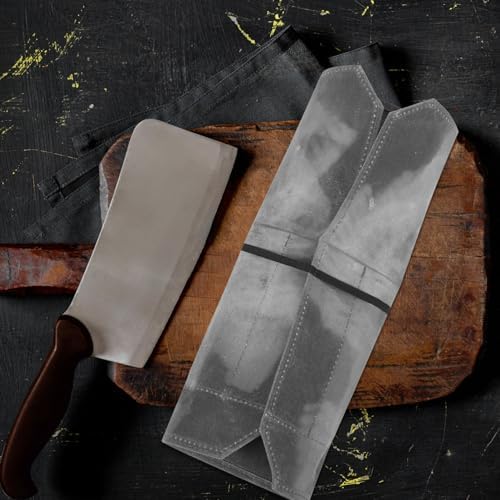 Kisangel Waxed Canvas Kitchen Knife Storage Bag Outdoor Picnic Organizer